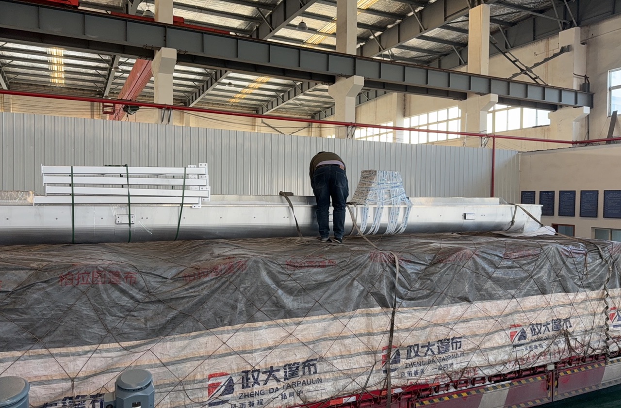 Sistem konveyor kami telah dikirim ke Chengdu!